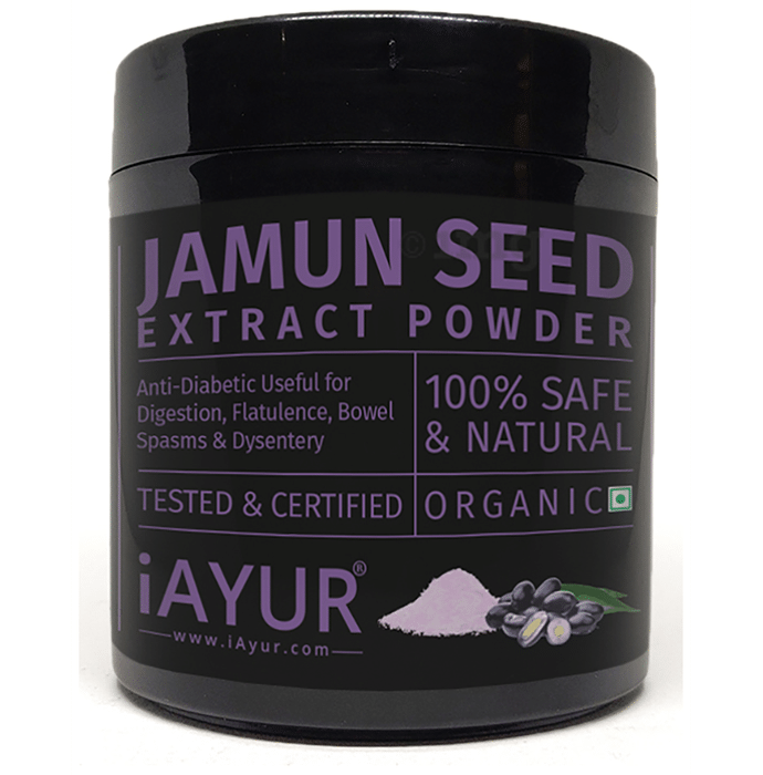 iAYUR Organic Jamun Seed Extract Powder