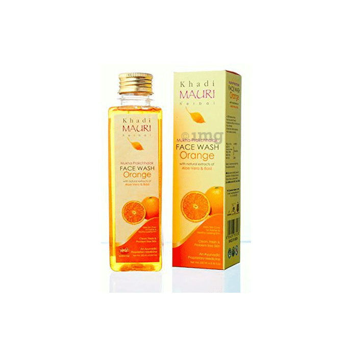 Khadi Mauri Herbal Orange Face Wash