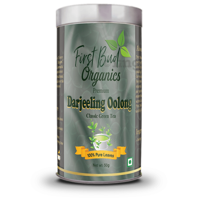 First Bud Organics Premium Darjeeling Oolong Classic Green Tea