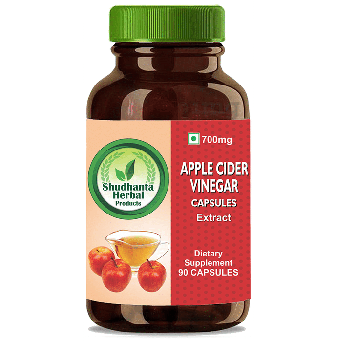 Shudhanta Herbal Apple Cider Vinegar 700mg Capsule