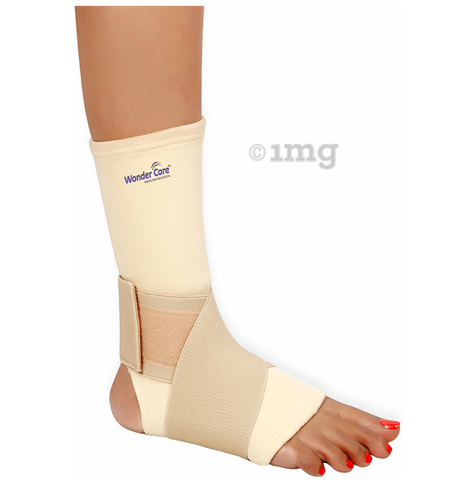 Wonder Care K103 Heel Arch Support Ankle Brace with Velcro Medium