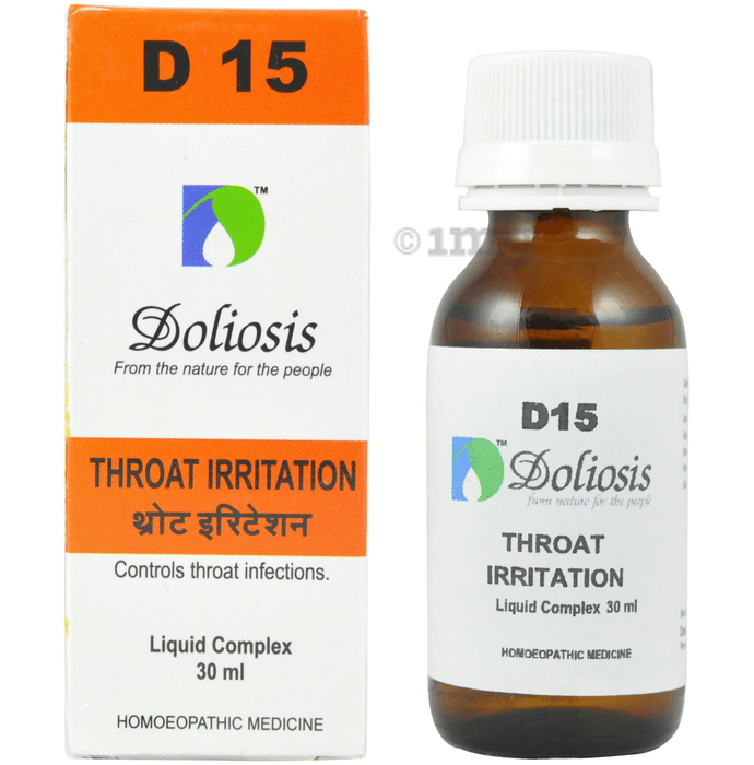 Doliosis D15 Throat Irritation Drop