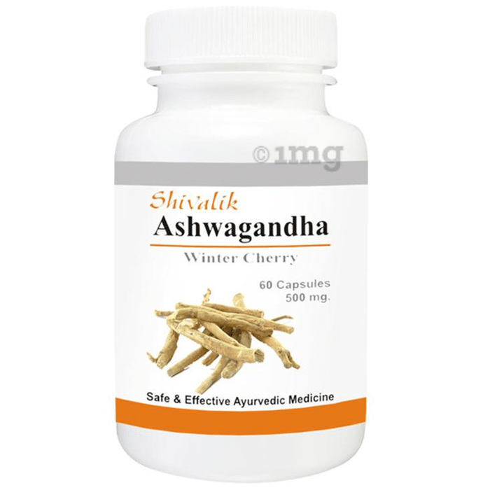 Shivalik Herbals Ashwagandha 500mg Capsule Pack of 2