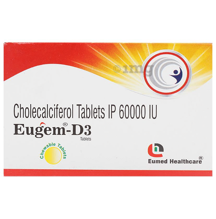 Eugem-D3 Chewable Tablet
