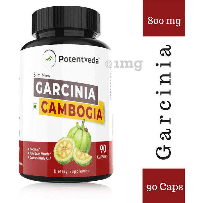 Potentveda Garcinia Cambogia 800mg Capsule