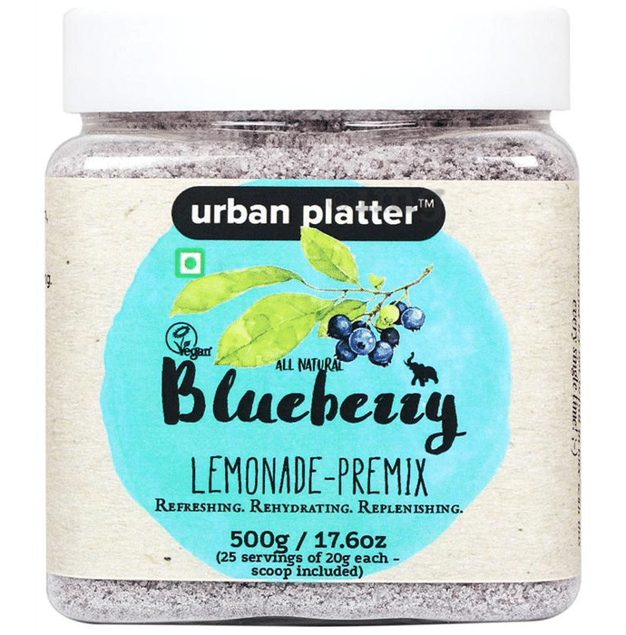Urban Platter Blueberry Lemonade Premix (Instant, Refreshing & Rich in Antioxidants)