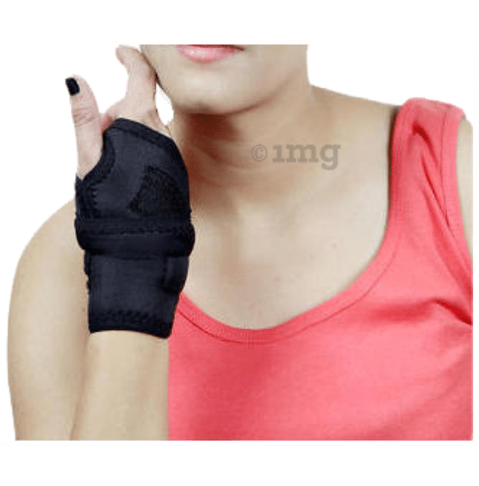 Dr. Expert Wrist Binder with Thumb Drytex Universal Black