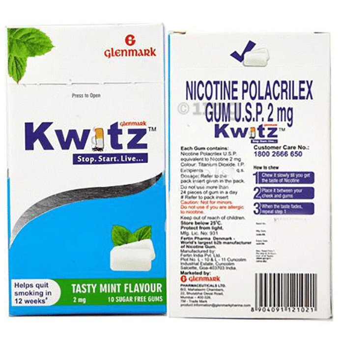 Kwitz 2mg Chewing Gums