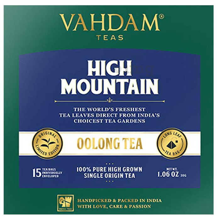 Vahdam Teas High Mountain Oolong Tea (2gm Each)