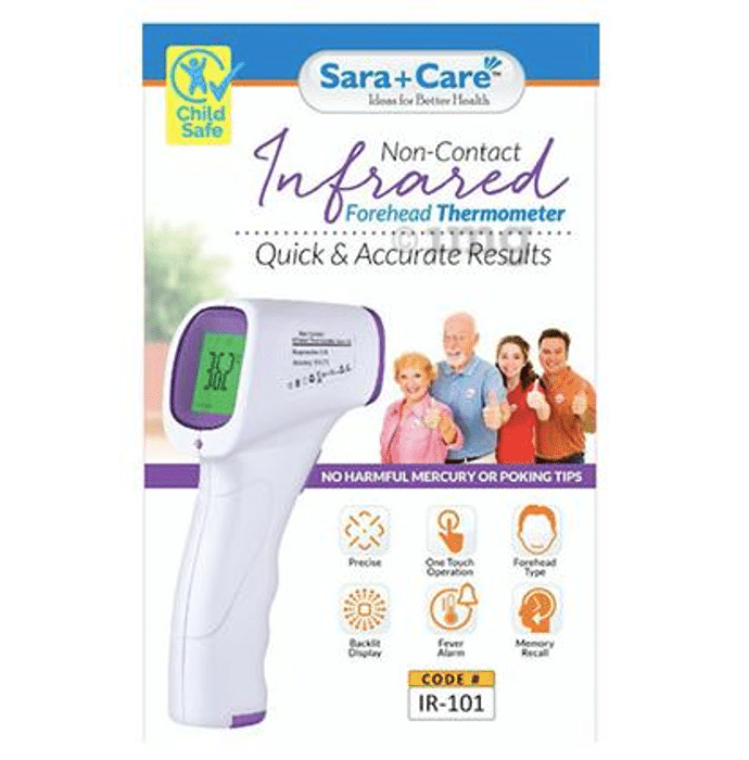 Sara+Care IR 101 Infra Red Forehead Thermometer