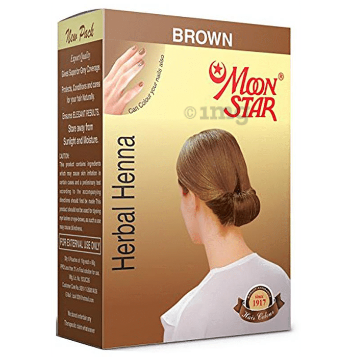 Moon Star Brown Herbal Henna (10gm Each)