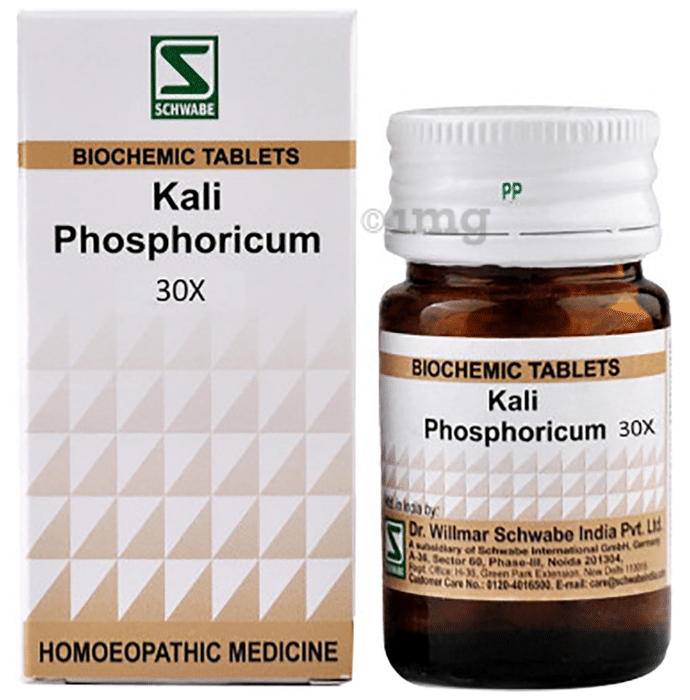 Dr Willmar Schwabe India Kali Phosphoricum Biochemic Tablet 30X