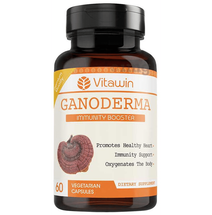 Vitawin Ganoderma 500mg Vegetarian Capsules