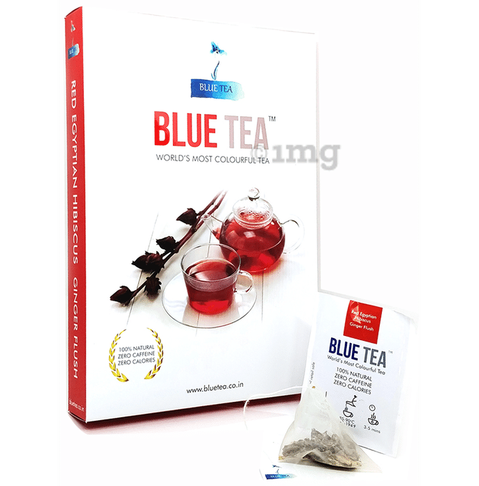 Blue Tea Egyptian Hibiscus Ginger Flush