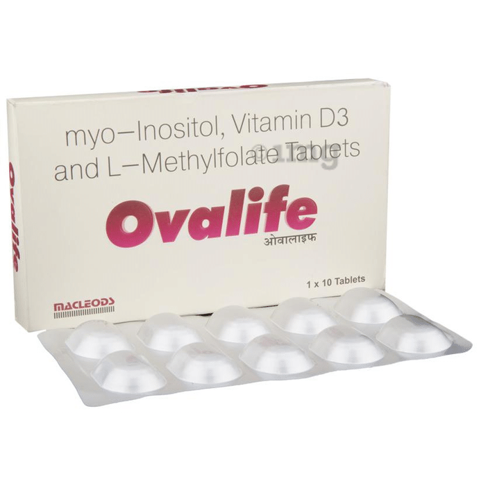 Ovalife Tablet with Myo-Inositol, Vitamin D3 & L-Methylfolate