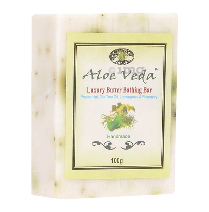 Aloe Veda Peppermint Tea tree Oil Lemongrass and Rosemary Luxury Butter Bar