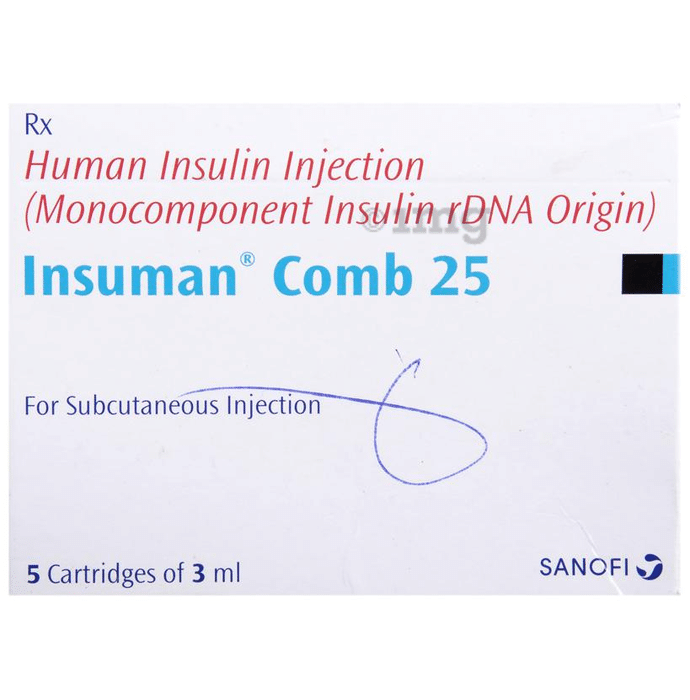 Insuman Comb 25 Injection