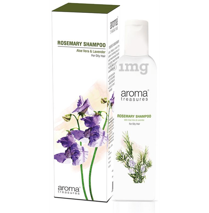 Aroma Treasures Rosemary with Aloevera and Lavender Shampoo Oily Hair