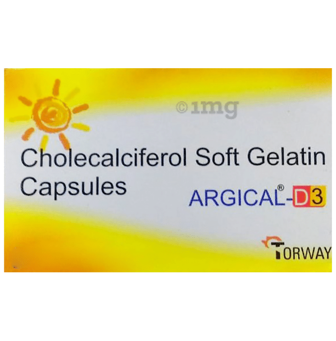 Argical -D3 Soft Gelatin Capsule