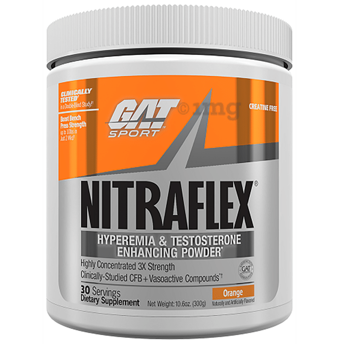 GAT Sport Nitraflex Powder Orange