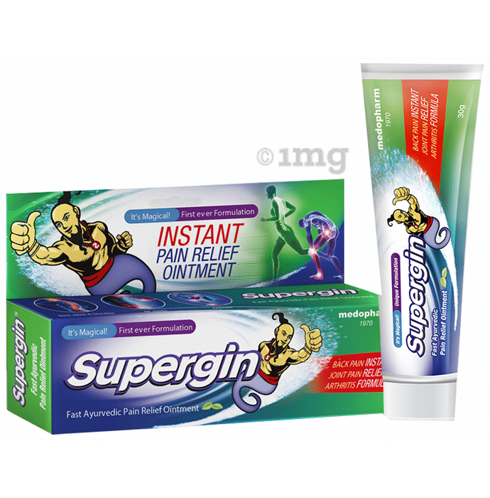 Supergin Instant Pain Relief Ointment