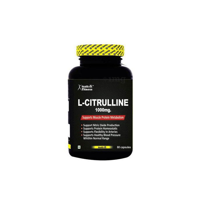 HealthVit Fitness L-Citrulline 1000mg Capsule