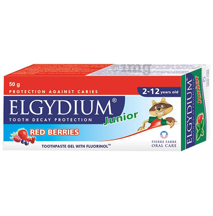 Elgydium Junior Red Berries Gel