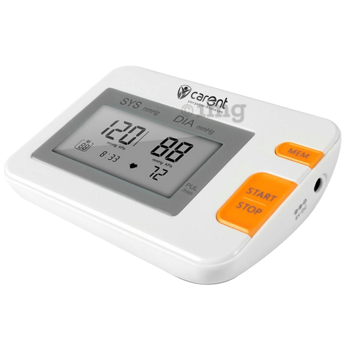 Carent B 71 Arm Blood Pressure Monitor Intelligent Type White