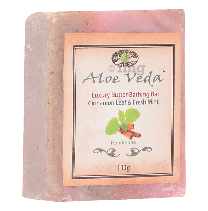 Aloe Veda Cinnamon Leaf and Fresh Mint Luxury Butter Bar