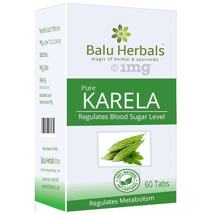 Balu Herbals Pure Karela Tablet