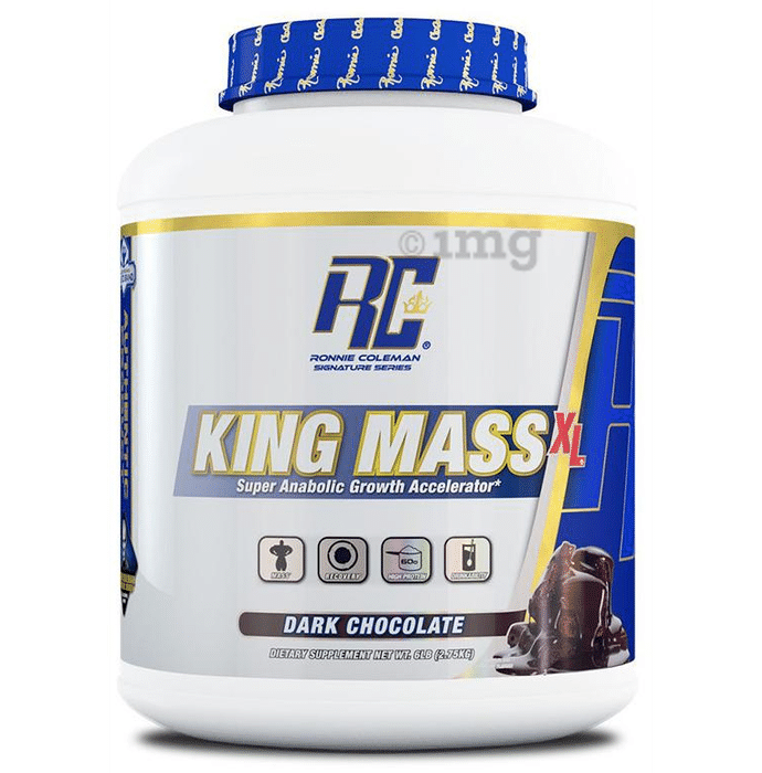 Ronnie Coleman King Mass XL | For Muscle Recovery & Immunity | Flavour Dark Chocolate