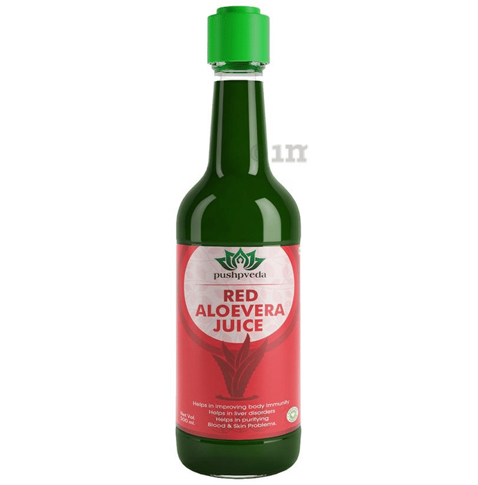 Pushpveda Red Aloevera Juice