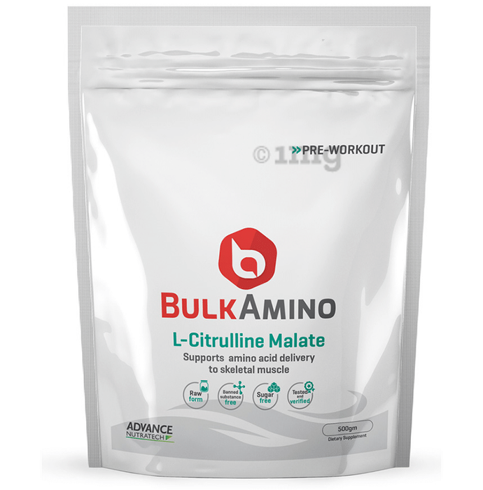 Advance Nutratech BulkAmino L-Citrulline Malate Powder Unflavoured