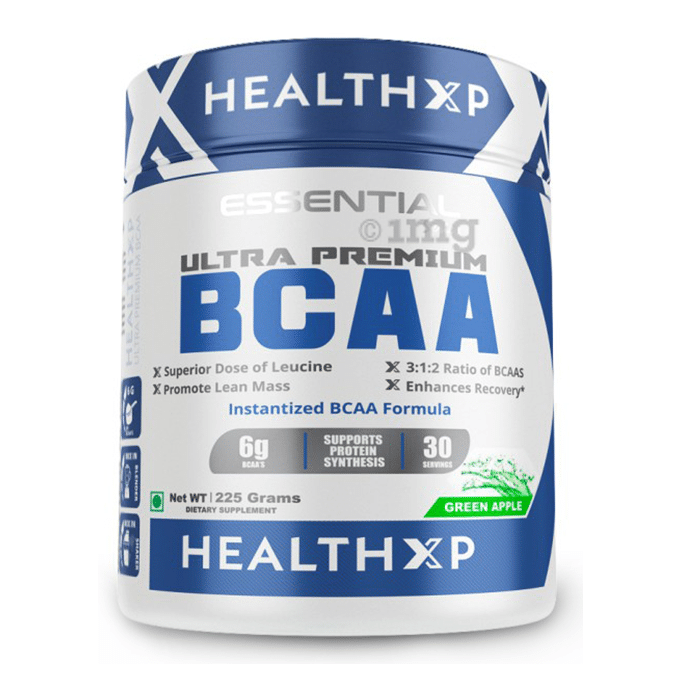 HealthXP Ultra Premium BCAA 3:1:2 Green Apple