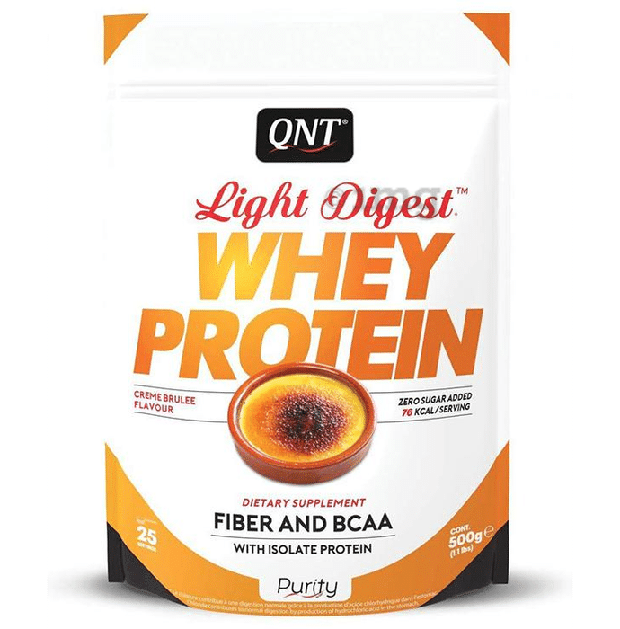 QNT Light Digest Whey Protein Creme Brulee