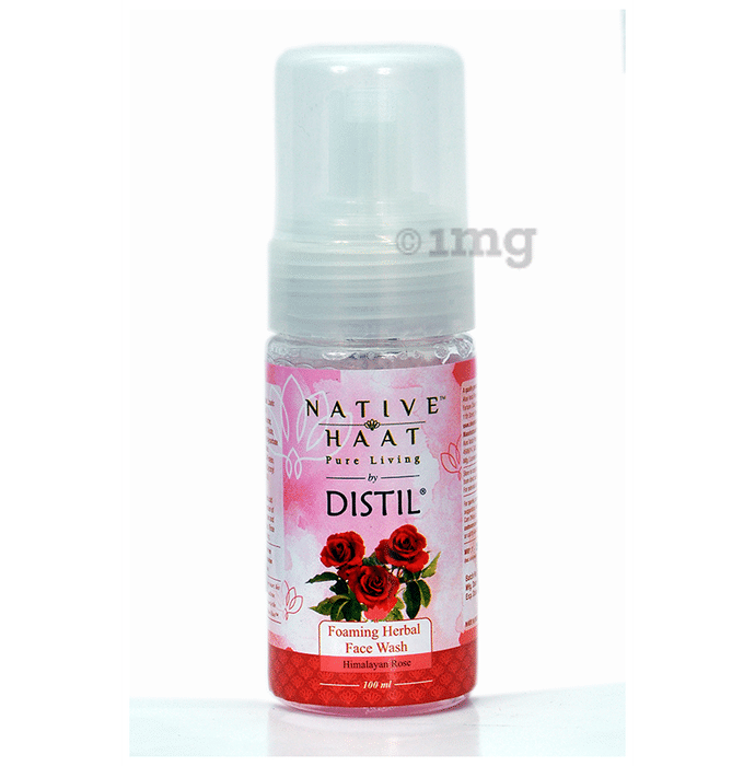 Aloe Veda Foaming Herbal Face Wash Himalyan Rose