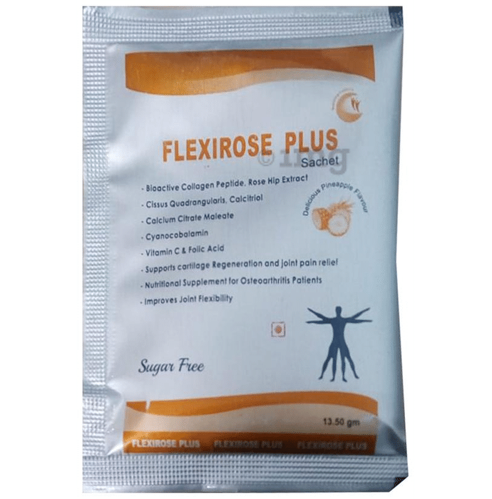 Flexirose Plus Sachet Pineapple Sugar Free
