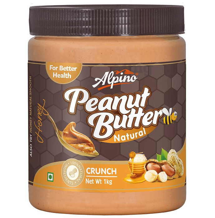 Alpino Natural Crunch Honey Peanut Butter