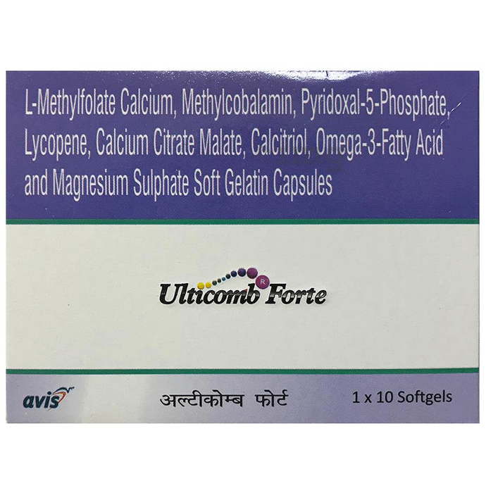Ulticomb Forte Soft Gelatin Capsule