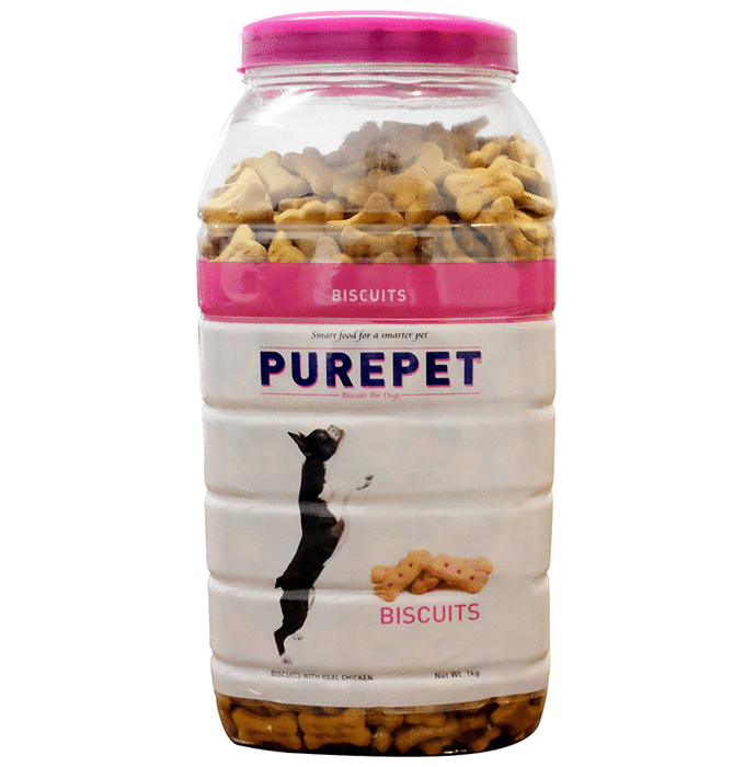 Purepet Real Chicken Biscuits for Dogs | Mutton Flavour