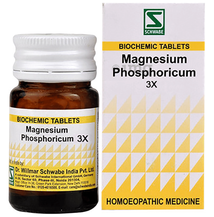 Dr Willmar Schwabe India Magnesia Phosphoricum Biochemic Tablet 3X