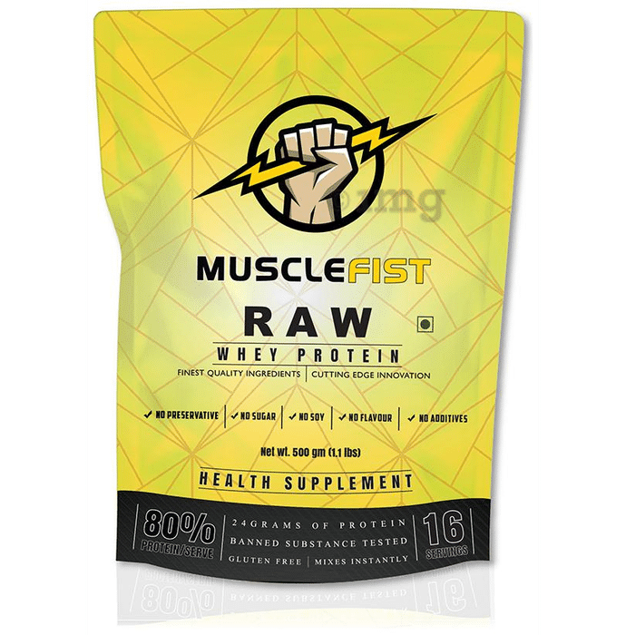 Musclefist Raw Whey Protein Powder