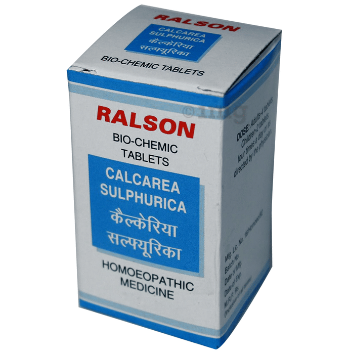 Ralson Remedies Calcarea Sulphurica Biochemic Tablet 6X