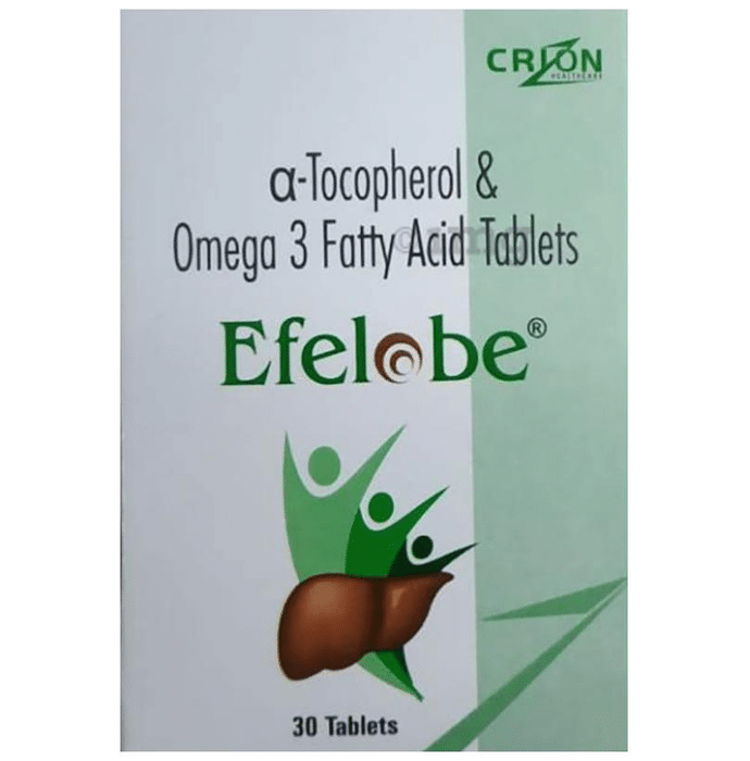 Efelobe Alpha-Tocopherol & Omega 3 Fatty Acid Tablet
