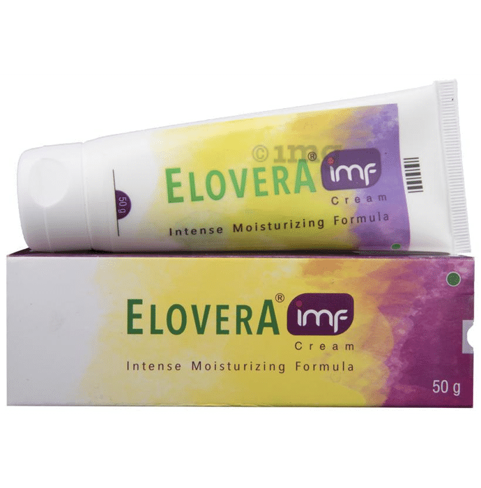Elovera Imf Cream with Aloe Extract & Hyaluronic Acid | Intense Moisturising & Hydrating Formula