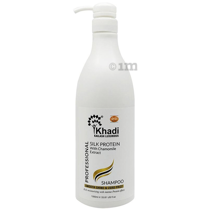 Khadi Kailash Luxurious Professional Silk Protein with Chamomile Extract Shampoo