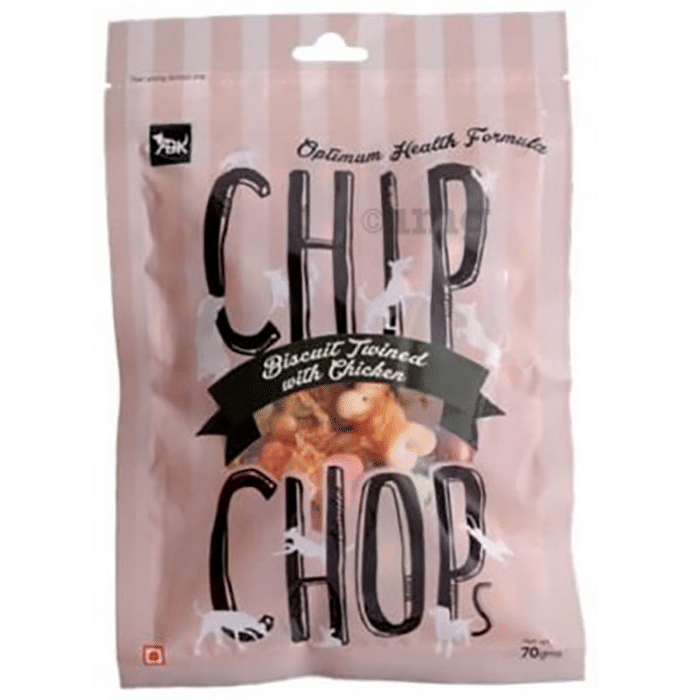 Chip Chops Biscuit Twined with Chicken Dog Treat