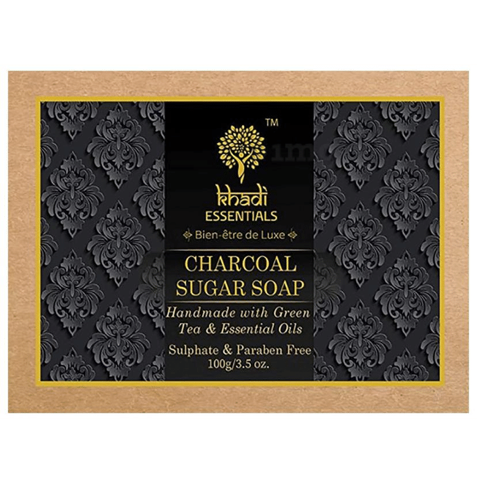 Khadi Essentials Charcoal Sugar Soap
