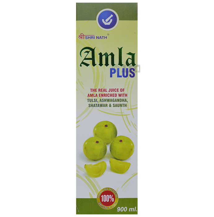 Shri Nath Amla Plus Ras with Aloe Vera Gel 10gm free