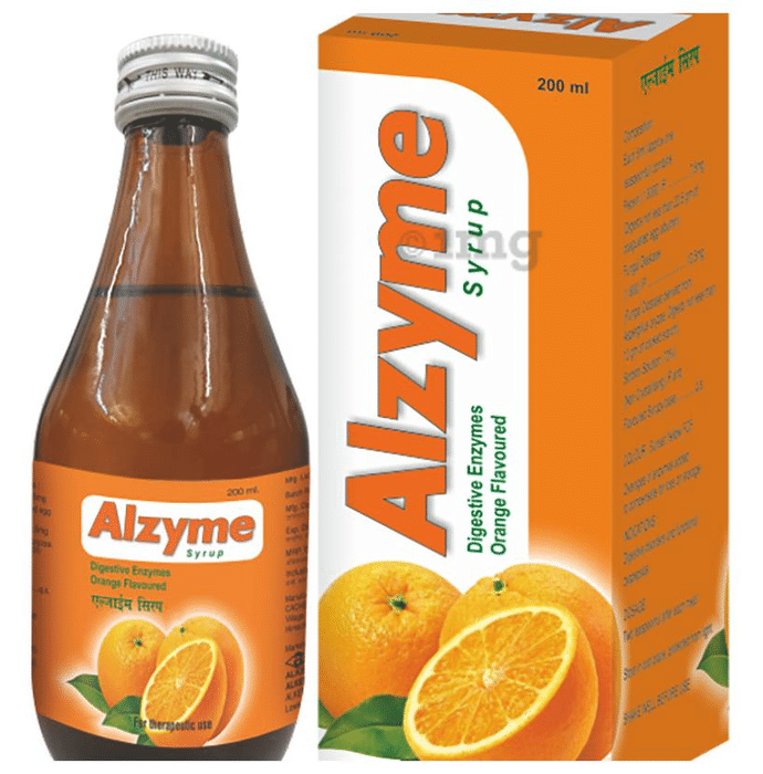Alzyme Syrup Orange